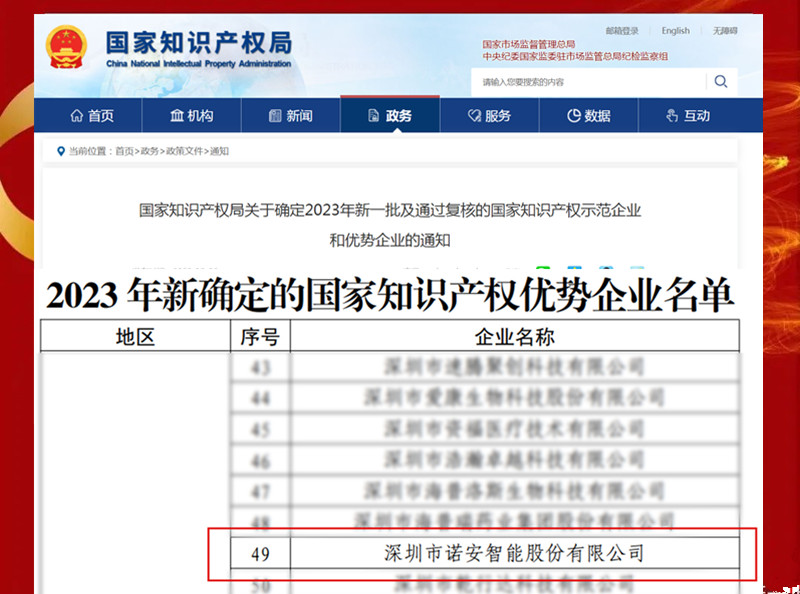 半岛官方端网站登录入口_半岛(中国)
获评“2023年度新一批国家知识产权优势企业”